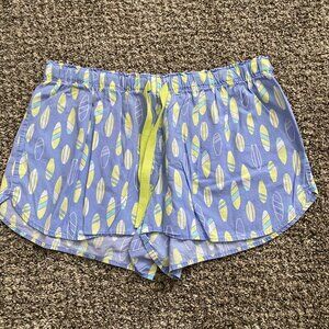 Sonoma Surfboard Pattern Pajama Shorts